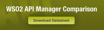 API Manager Comparison Datasheet